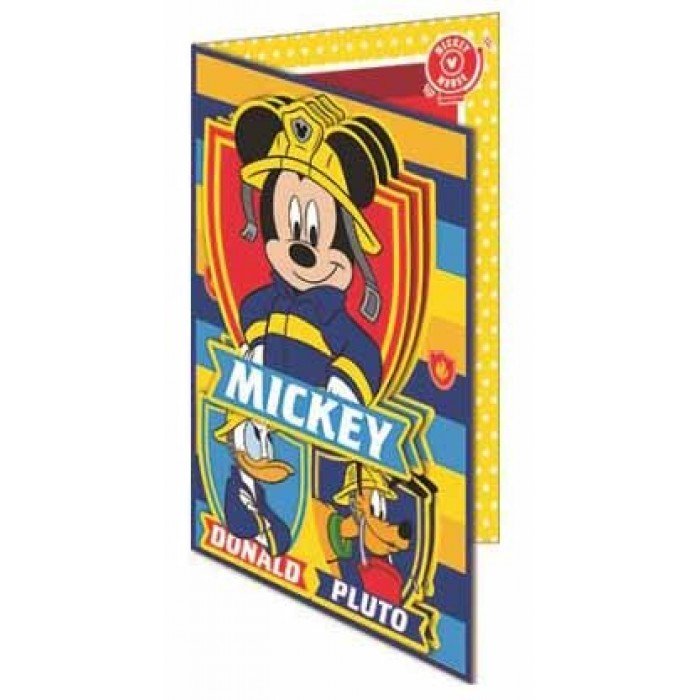 Disney Mickey Üdvözlőkártya+boríték 3D