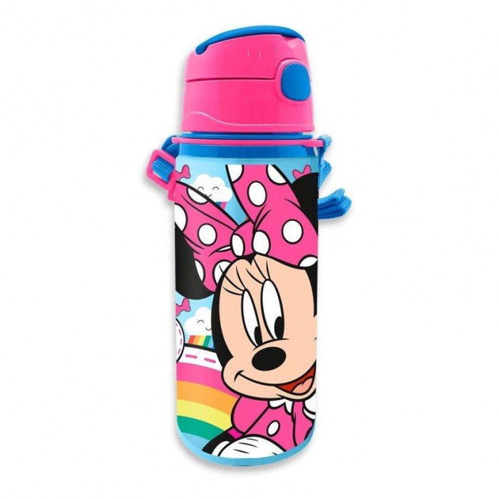 Disney Minnie alumínium kulacs akasztóval 600 ml