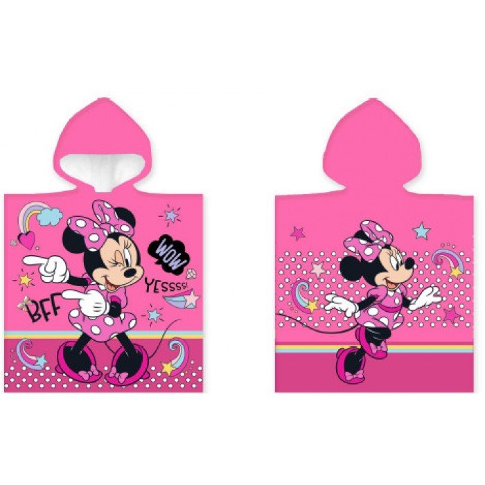 Disney Minnie BFF strand törölköző poncsó 50x100 cm