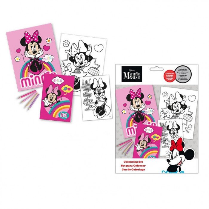 Disney Minnie színező szett