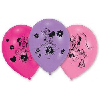 Disney Minnie léggömb, lufi 10 db-os Disney Minnie léggömb, lufi 10 db-os