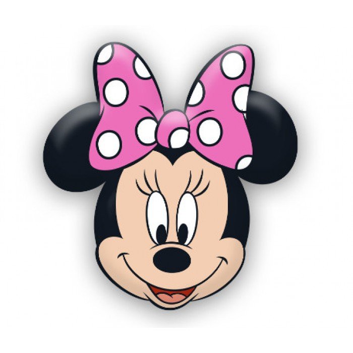 Disney Minnie formapárna, díszpárna 35x33 cm Velúr Disney Minnie formapárna, díszpárna 35x33 cm Velúr