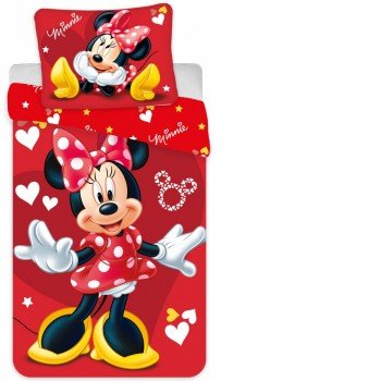 Disney Minnie Gyerek ágyneműhuzat 100×135cm, 40×60 cm Disney Minnie Gyerek ágyneműhuzat 100×135cm, 40×60 cm