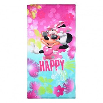Disney Minnie Happy Days fürdőlepedő, strand törölköző 70x140cm (Fast Dry) Disney Minnie Happy Days fürdőlepedő, strand törölköző 70x140cm (Fast Dry)