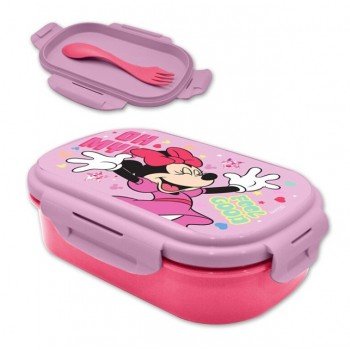 Disney Minnie Happy szendvicsdoboz + evőeszköz szett Disney Minnie Happy szendvicsdoboz + evőeszköz szett