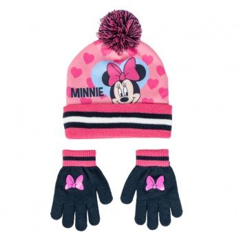 Disney Minnie Heart gyerek sapka + kesztyű szett Disney Minnie Heart gyerek sapka + kesztyű szett