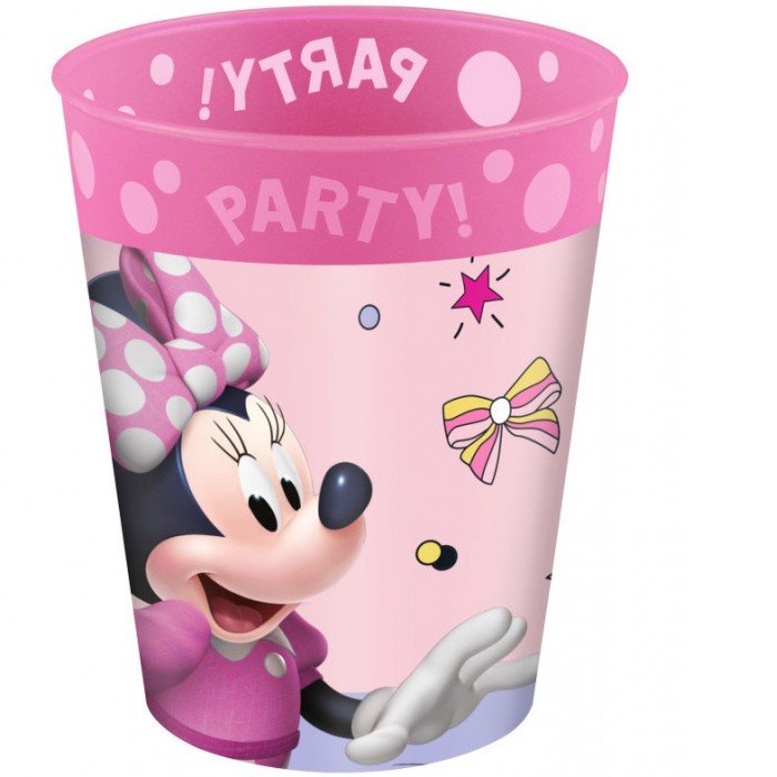 Disney Minnie Junior micro prémium műanyag pohár szett 4 db-os 250 ml