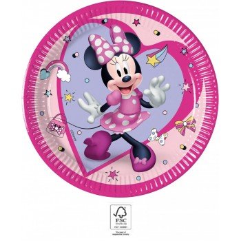 Disney Minnie Junior papírtányér 8 db-os 20 cm FSC Disney Minnie Junior papírtányér 8 db-os 20 cm FSC