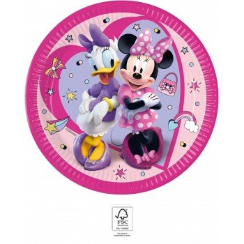 Disney Minnie Junior papírtányér 8 db-os 23 cm FSC Disney Minnie Junior papírtányér 8 db-os 23 cm FSC