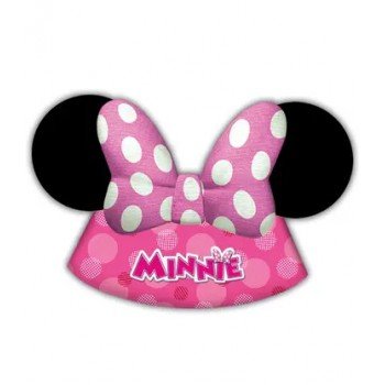 Disney Minnie Happy Helpers Parti kalap, csákó 6 db-os Disney Minnie Happy Helpers Parti kalap, csákó 6 db-os