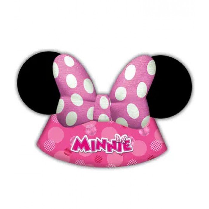 Disney Minnie Happy Helpers Parti kalap, csákó 6 db-os
