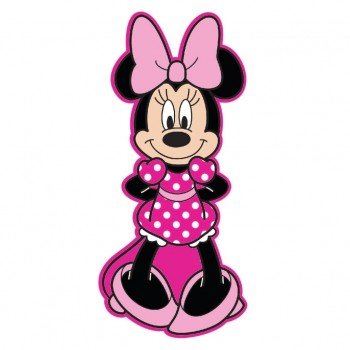 Disney Minnie Meek 3D formapárna, díszpárna 30 cm Disney Minnie Meek 3D formapárna, díszpárna 30 cm