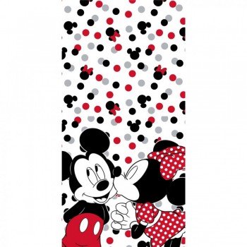 Disney Minnie, Mickey Love fürdőlepedő, strand törölköző 70x140cm Disney Minnie, Mickey Love fürdőlepedő, strand törölköző 70x140cm