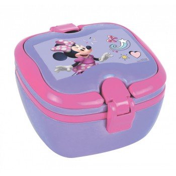 Disney Minnie mikrózható szendvicsdoboz Disney Minnie mikrózható szendvicsdoboz
