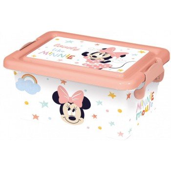Disney Minnie műanyag tároló doboz 3,7 L Disney Minnie műanyag tároló doboz 3,7 L
