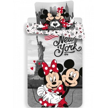 Disney Minnie New York ágyneműhuzat 140×200cm, 70×90 cm Disney Minnie New York ágyneműhuzat 140×200cm, 70×90 cm