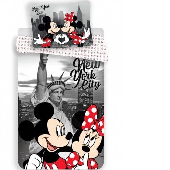 Disney Minnie ágyneműhuzat 140×200cm, 70×90 cm microfibre