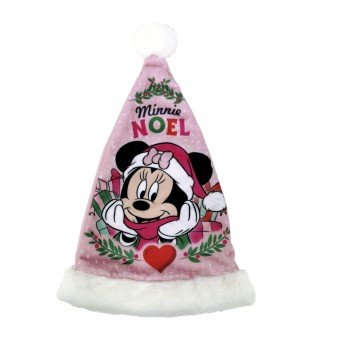 Disney Minnie Noel mikulás sapka 37 cm Disney Minnie Noel mikulás sapka 37 cm