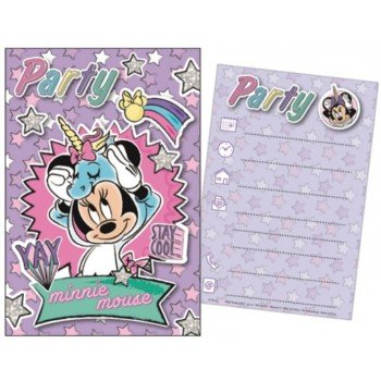 Disney Minnie Party Meghívó Disney Minnie Party Meghívó