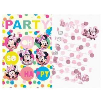 Disney Minnie Party Meghívó Disney Minnie Party Meghívó