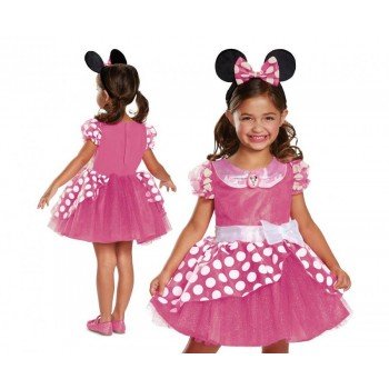 Disney Minnie Pink Deluxe jelmez 5-6 év Disney Minnie Pink Deluxe jelmez 5-6 év