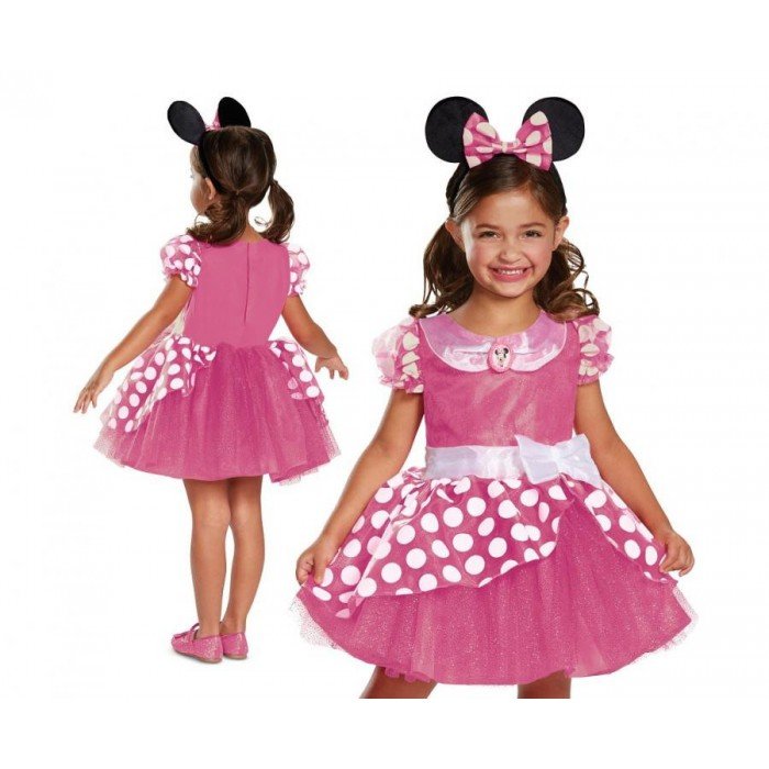 Disney Minnie Pink Deluxe jelmez 5-6 év