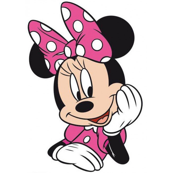 Disney Minnie Pink formapárna, díszpárna