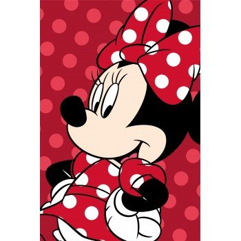 Disney Minnie Red mikroflanel takaró 100x150cm Disney Minnie Red mikroflanel takaró 100x150cm