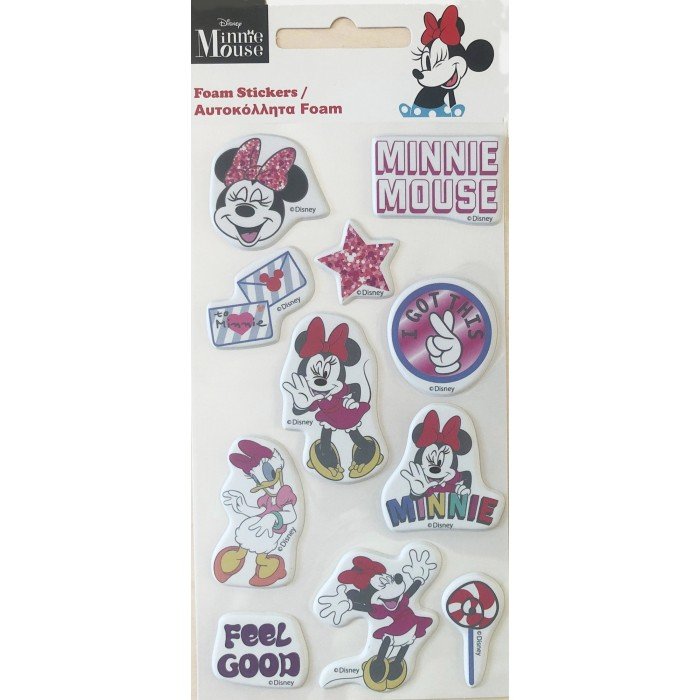 Disney Minnie pufi szivacs matrica szett