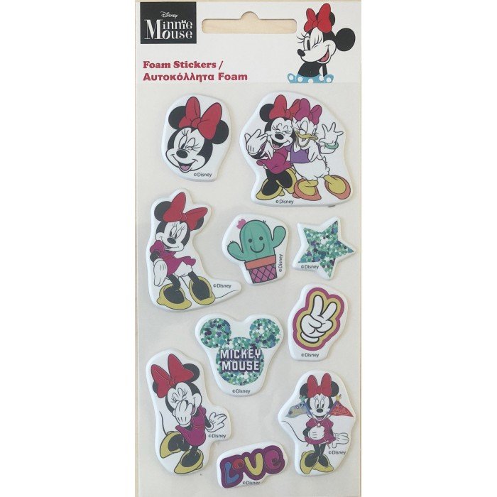 Disney Minnie pufi szivacs matrica szett