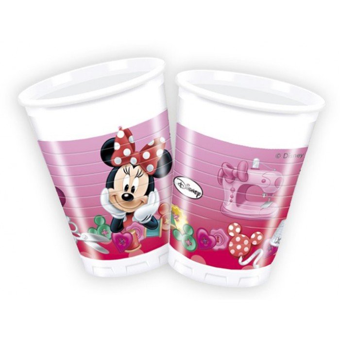 Disney Minnie Sweet Műanyag pohár 8 db-os 200 ml