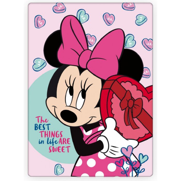 Disney Minnie Sweet polár takaró 100x140cm