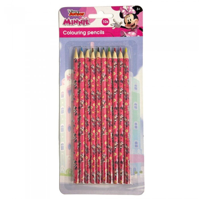 Disney Minnie színes ceruza 10 db-os