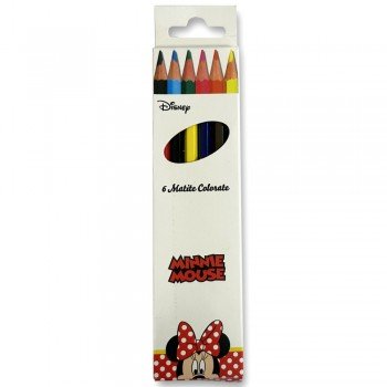 Disney Minnie színes ceruza 6 db-os