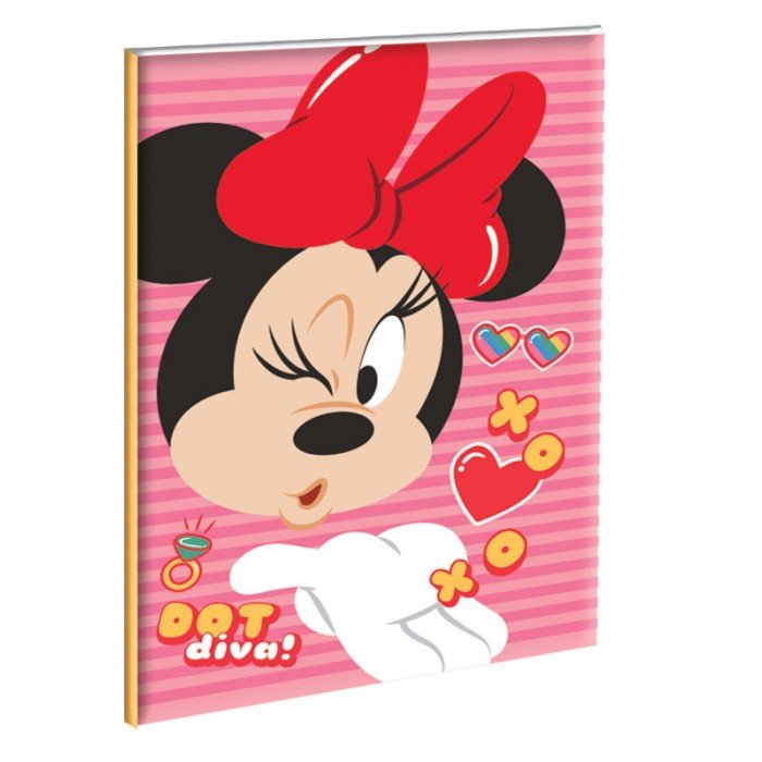 Disney Minnie Wink B/5 vonalas füzet 40 lapos