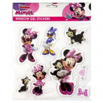 Disney Minnie zselés ablak matrica szett