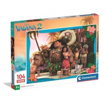 Disney Vaiana New Story Begins 104 db-os puzzle Clementoni Disney Vaiana New Story Begins 104 db-os puzzle Clementoni