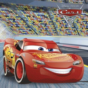 Disney Cars 3, Verdák szalvéta 20 db-os Disney Cars 3, Verdák szalvéta 20 db-os