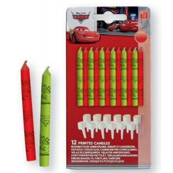 Disney Cars 3, Verdák tortagyertya, gyertya szett 12 db-os Disney Cars 3, Verdák tortagyertya, gyertya szett 12 db-os