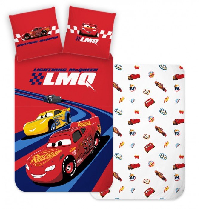 Disney Verdák Racing Hero gyerek ágyneműhuzat 100×135 cm, 40×60 cm Disney Verdák Racing Hero gyerek ágyneműhuzat 100×135 cm, 40×60 cm