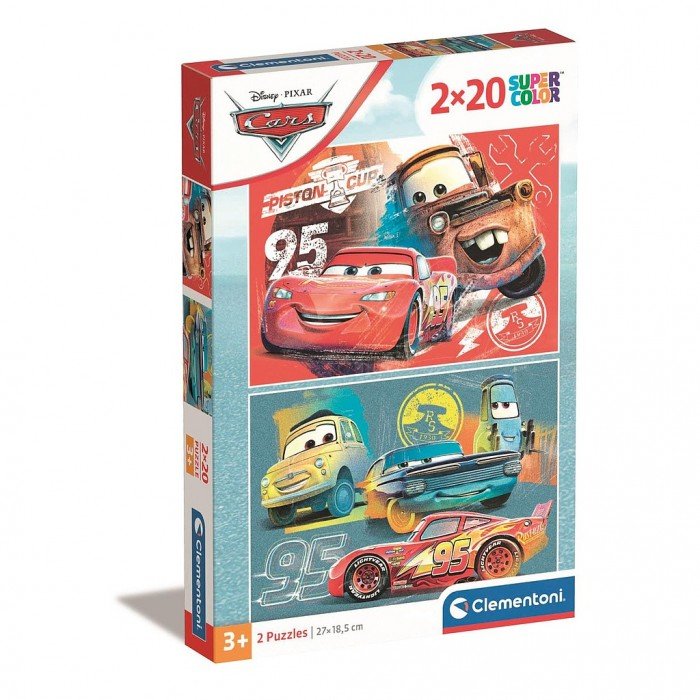 Disney Verdák Ramone 2x20 db-os puzzle Clementoni