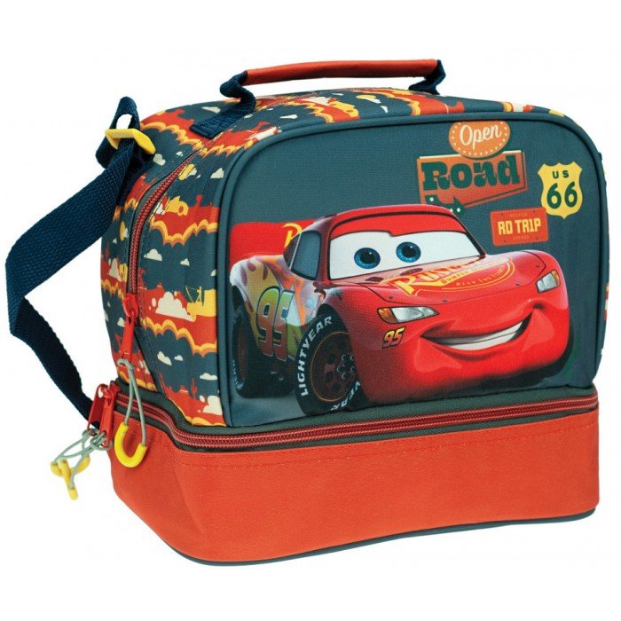 Disney Verdák Road thermo uzsonnás táska 21 cm