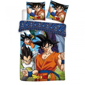 Dragon Ball ágyneműhuzat 140×200cm, 65×65 cm Dragon Ball ágyneműhuzat 140×200cm, 65×65 cm