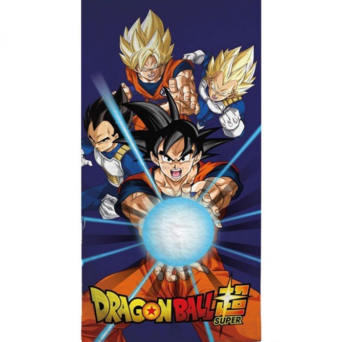 Dragon Ball Kamehame fürdőlepedő, strand törölköző 70x140cm (Fast Dry)