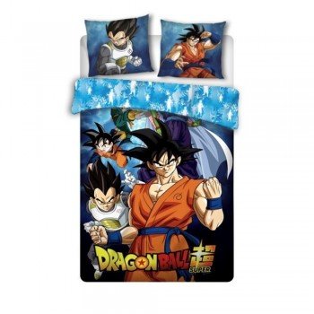 Dragon Ball ágyneműhuzat 140×200cm, 65×65 cm Dragon Ball ágyneműhuzat 140×200cm, 65×65 cm