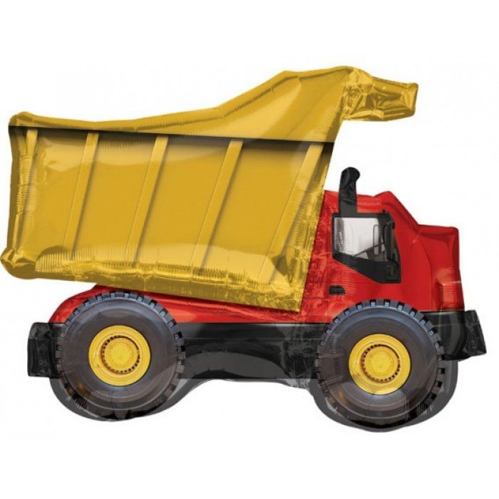 Dump Truck, Dömper fólia lufi 81 cm