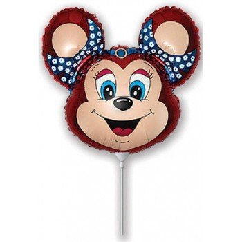 Babsy Mouse Red, Egér fólia lufi 36 cm (WP) Babsy Mouse Red, Egér fólia lufi 36 cm (WP)
