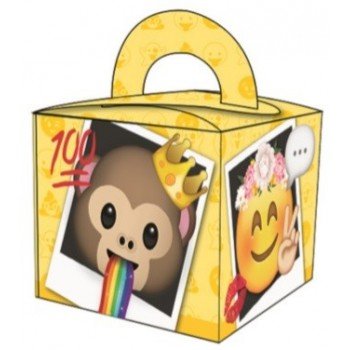 Emoji ajándékdoboz, party box Emoji ajándékdoboz, party box