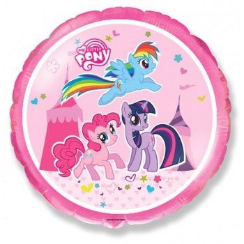 My Little Pony, Én kicsi pónim fólia lufi 46 cm My Little Pony, Én kicsi pónim fólia lufi 46 cm