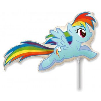 My Little Pony Rainbow, Én kicsi pónim fólia lufi 36 cm (WP) My Little Pony Rainbow, Én kicsi pónim fólia lufi 36 cm (WP)